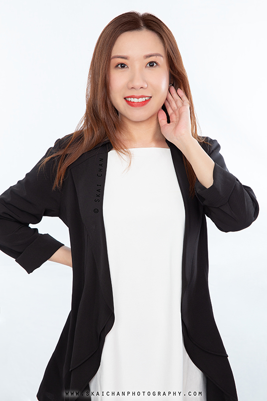 Corporate studio photoshoot session with Carol Lim at Tanjong Pagar (photography studio)