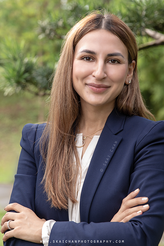 garden corporate headshot photography at serene garden, gardens by the bay