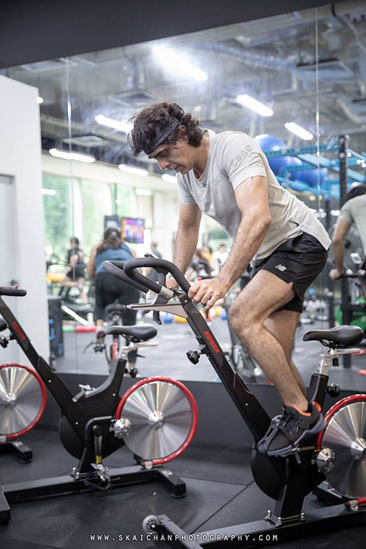 Fitness class photoshoot at Body Fit Training (BFT) Changi (Gym)