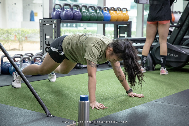Fitness class photoshoot at Body Fit Training (BFT) Changi (Gym)