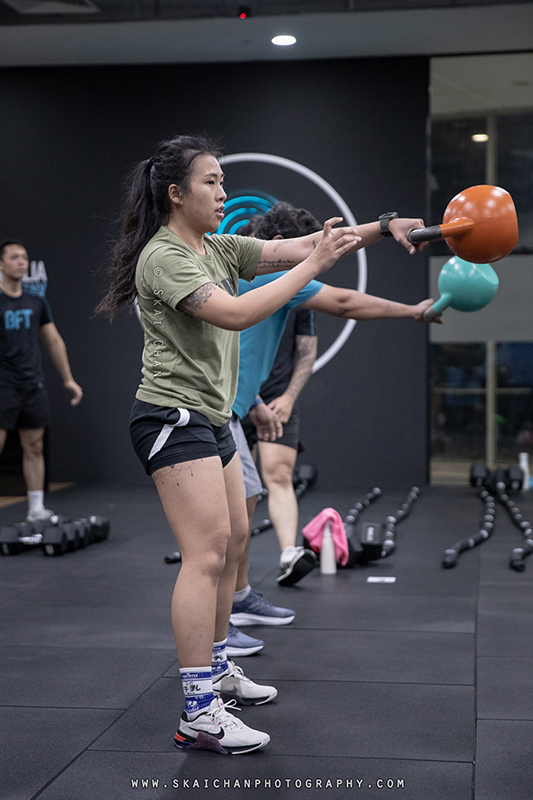 Fitness class photoshoot at Body Fit Training (BFT) Changi (Gym)