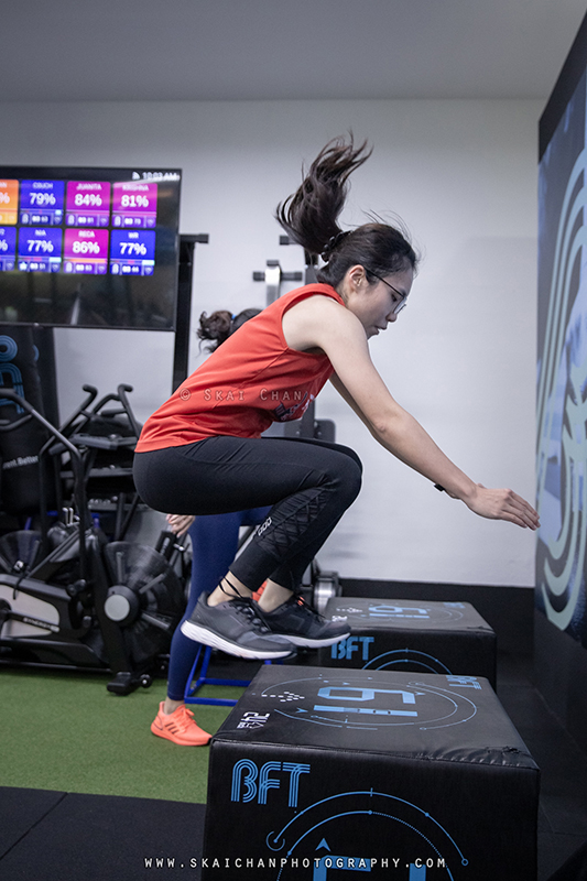 Fitness class photoshoot at Body Fit Training (BFT) Changi (Gym)
