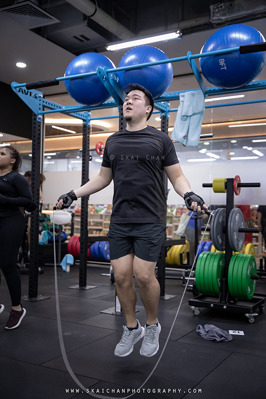 Fitness class photoshoot at Body Fit Training (BFT) Changi (Gym)