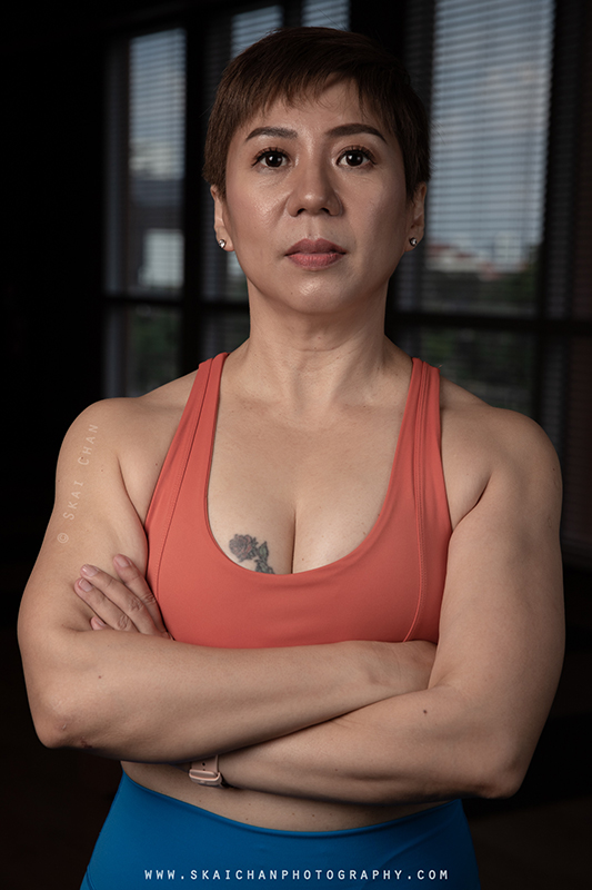 Fitness headshot photoshoot session with Chris Koh at Virgin Active Gym (Paya Lebar)