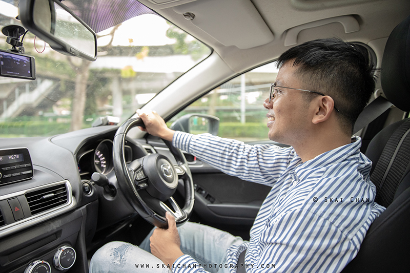 Men's lifestyle portrait photoshoot session with Barry Chow @ Swimming Pool (Chevrons)