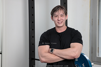 Indoor Fitness Photoshoot - Kaelan @ Green Curve SG (gym)