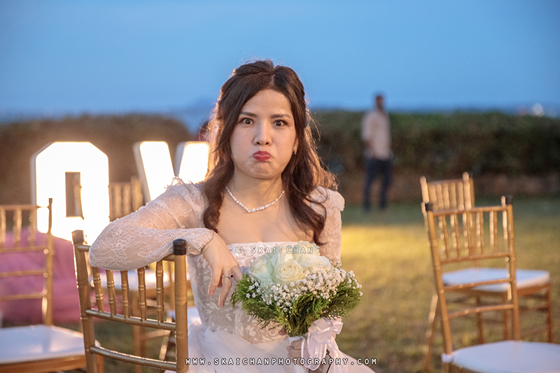 Bridal photoshoot session with Christy Hoa at Changi Cottage