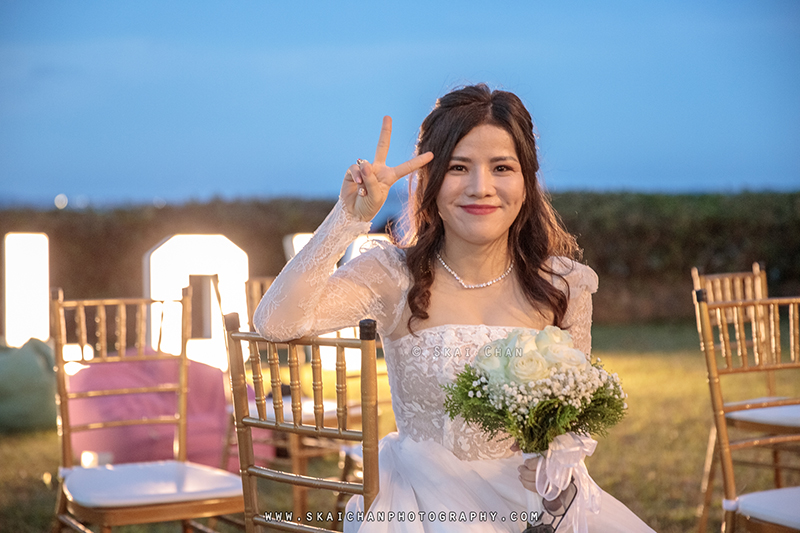 Bridal photoshoot session with Christy Hoa at Changi Cottage
