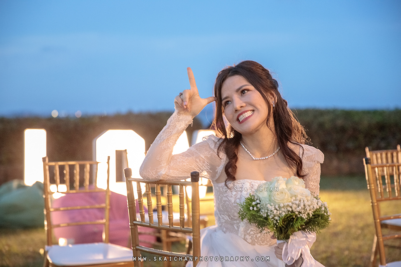 Bridal photoshoot session with Christy Hoa at Changi Cottage