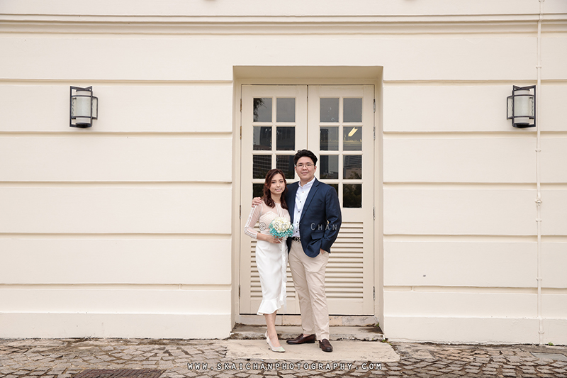 Pre-Wedding photoshoot session with Zijian & Christine at Fort Canning Park