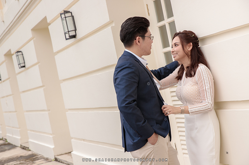 Pre-Wedding photoshoot session with Zijian & Christine at Fort Canning Park