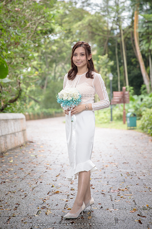 Pre-Wedding photoshoot session with Zijian & Christine at Fort Canning Park