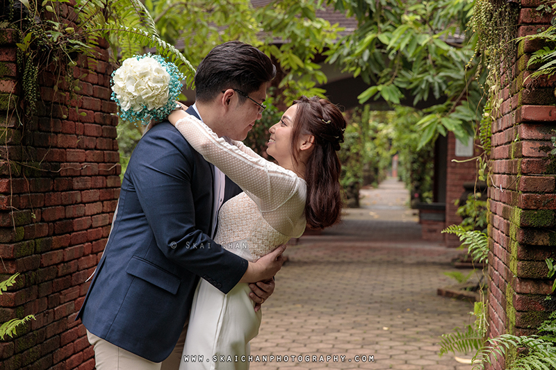 Pre-Wedding photoshoot session with Zijian & Christine at Fort Canning Park