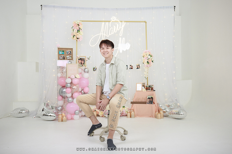 Studio men's fashion photoshoot session with Derrick at Our Studio Space (photography studio)