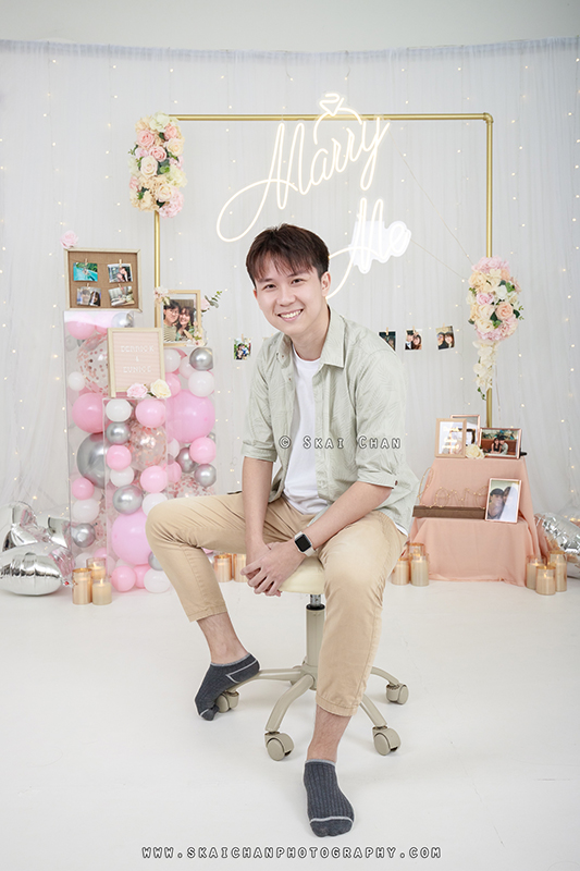 Studio men's fashion photoshoot session with Derrick at Our Studio Space (photography studio)