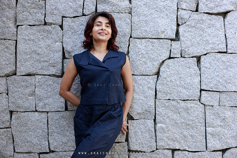 Women's Fashion photoshoot session with M.S at swimming pool, Bedok