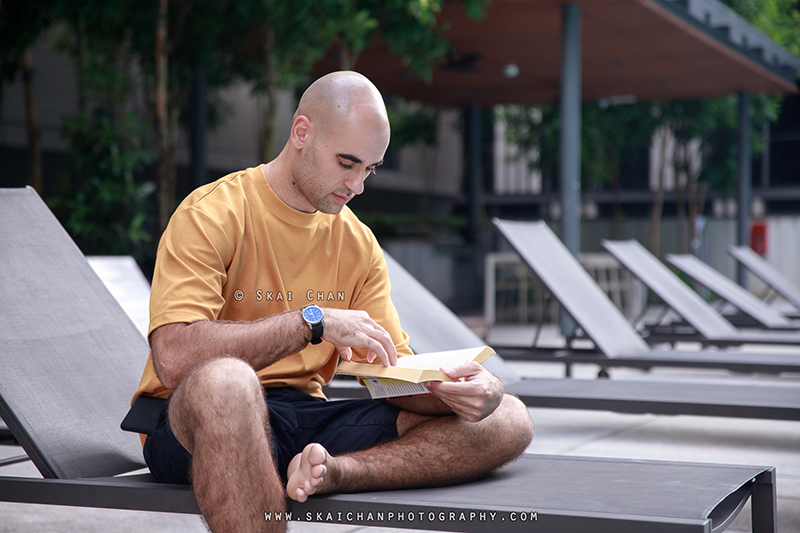 Lifestyle photoshoot session with Itay @ Robertson Quay