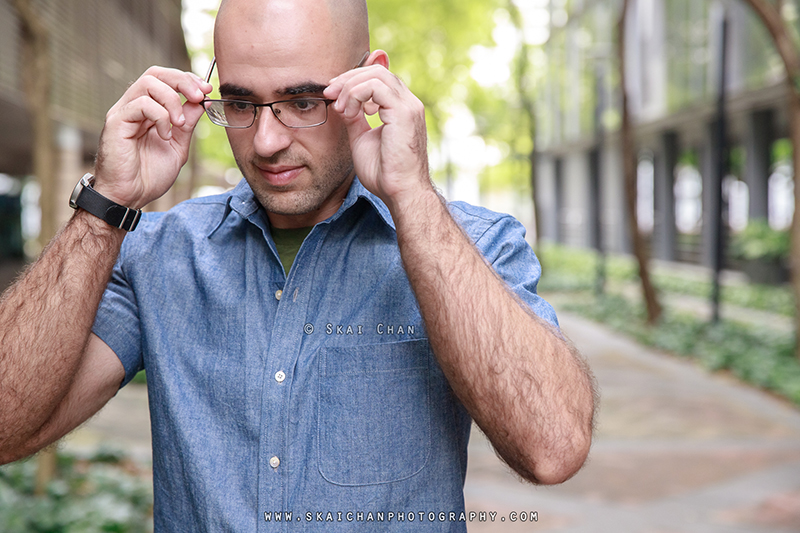 Men's fashion photoshoot session with Itay @ Robertson Quay