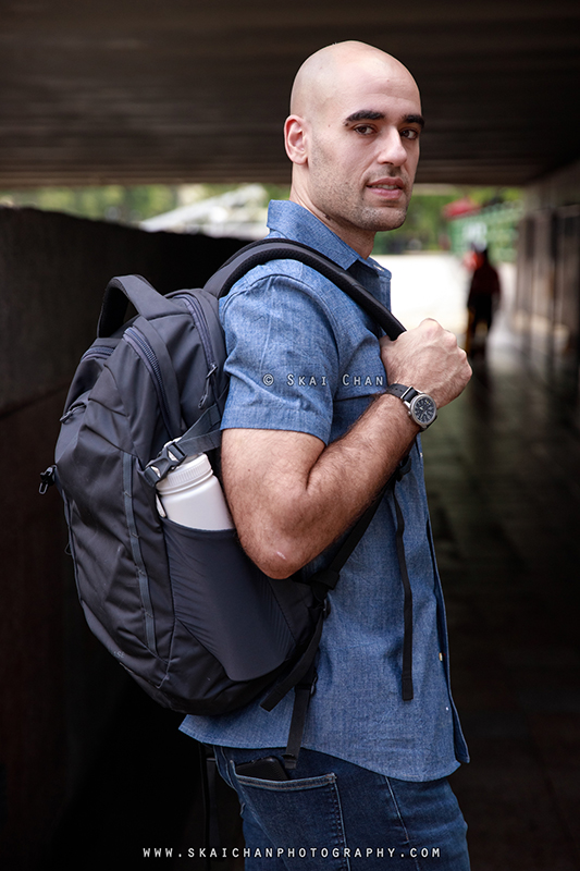 Men's fashion photoshoot session with Itay @ Robertson Quay