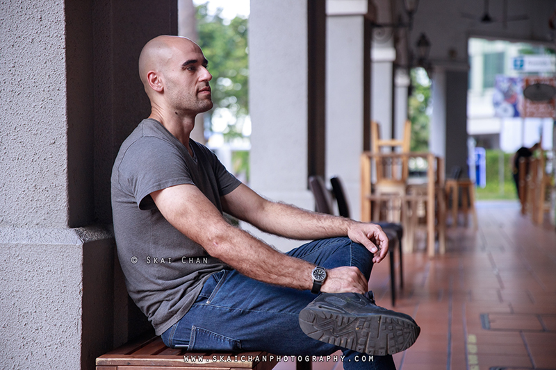 Men's fashion photoshoot session with Itay @ Robertson Quay