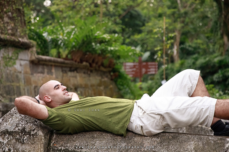 Vacation photoshoot session with Itay @ Fort Canning Park