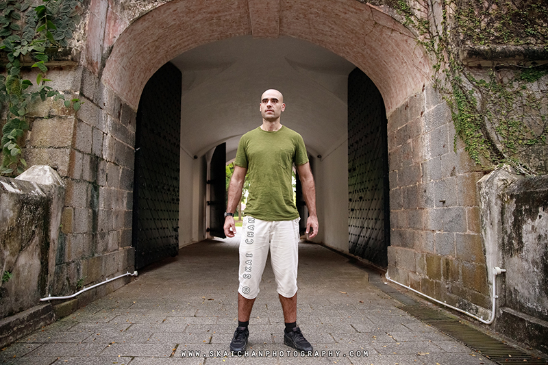 Vacation photoshoot session with Itay @ Fort Canning Park