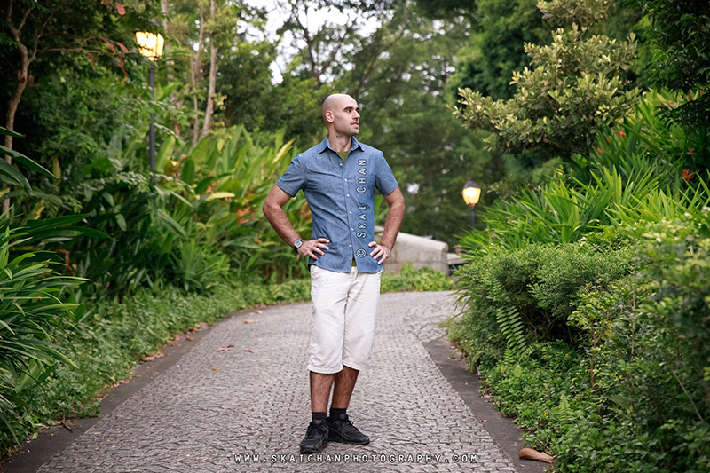 Vacation photoshoot session with Itay @ Fort Canning Park