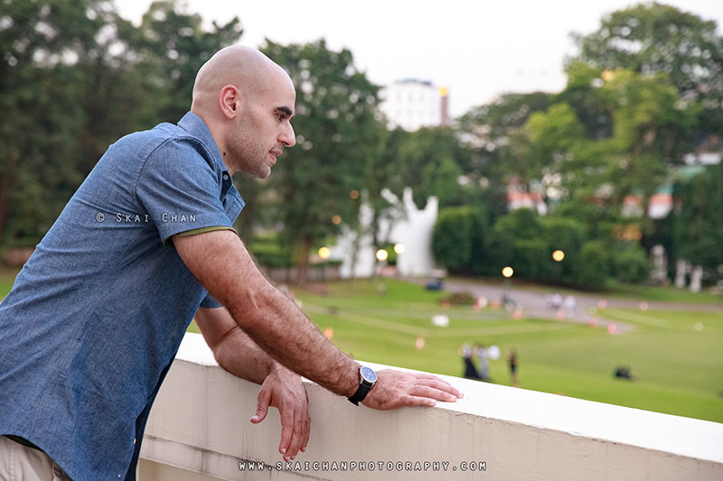 Vacation photoshoot session with Itay @ Fort Canning Park
