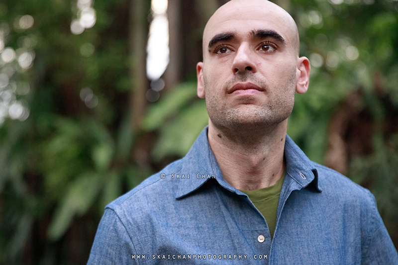 Headshot photoshoot session with Itay @ Fort Canning Park