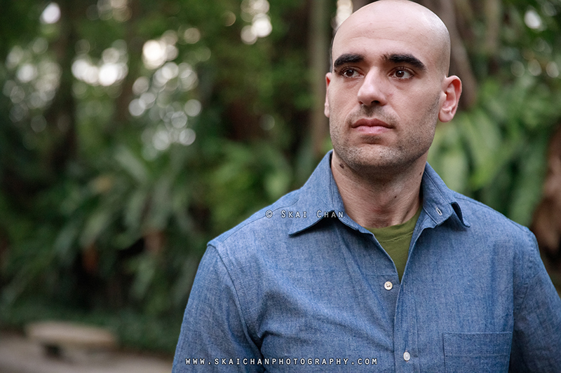 Headshot photoshoot session with Itay @ Fort Canning Park