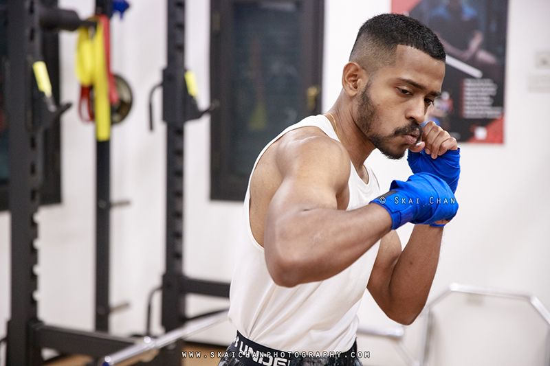 Men's fitness gym portrait photoshoot session with Daniel Stephen @ Gold's Gym Singapore, Rochester Park
