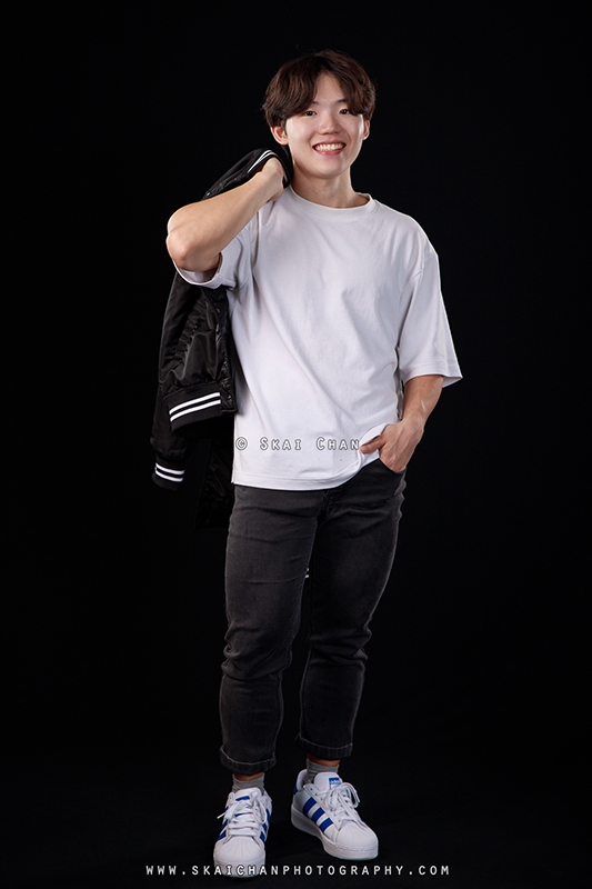 Men's fashion photoshoot session with Lee Won Jae at Photography Studio @ Rochester Park