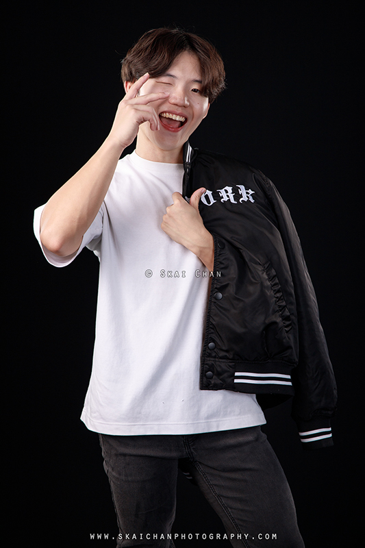 Men's fashion photoshoot session with Lee Won Jae at Photography Studio @ Rochester Park