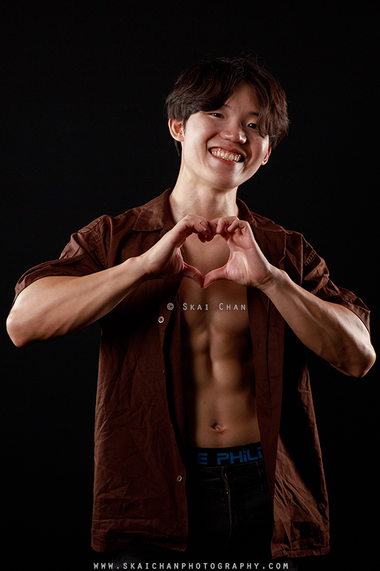 Men's fitness photoshoot session with Lee Won Jae at Photography Studio @ Rochester Park