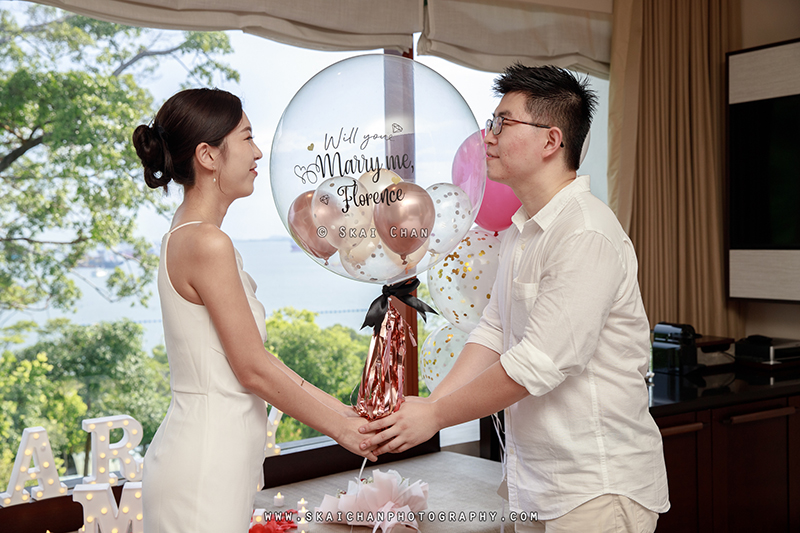 Casual couple photoshoot session with Jay & Florence at Capella Hotel (Sentosa)
