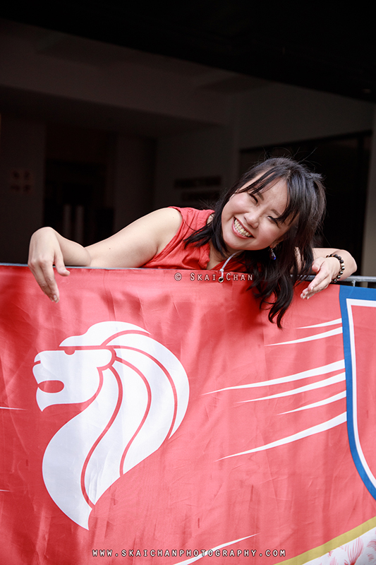 Outdoor lifestyle photoshoot session with Pris Lim at Tanjong Pagar Community Centre CC