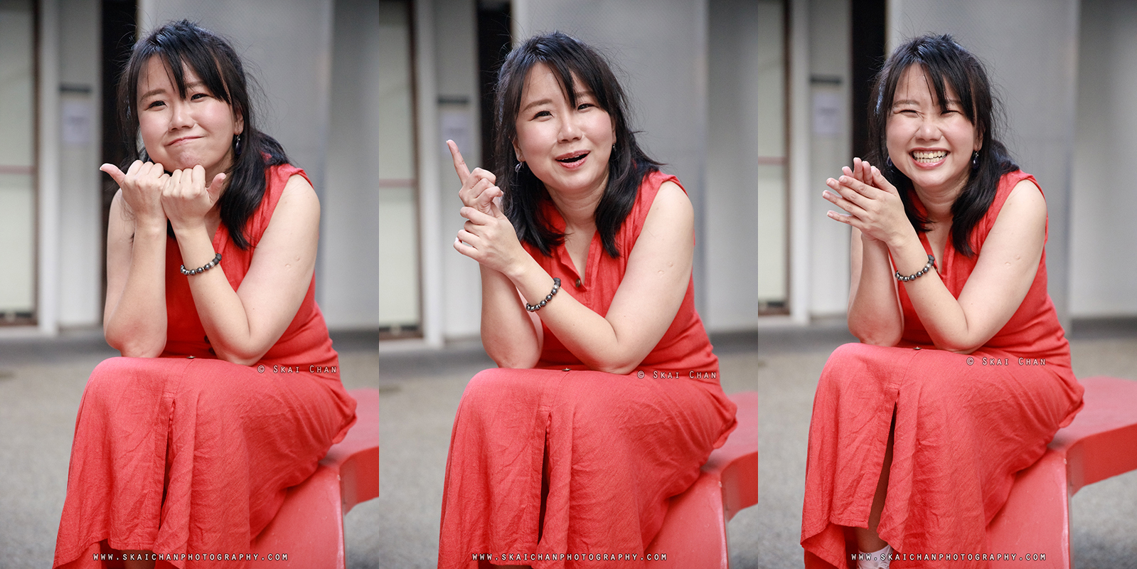 Outdoor lifestyle photoshoot session with Pris Lim at Tanjong Pagar Community Centre CC