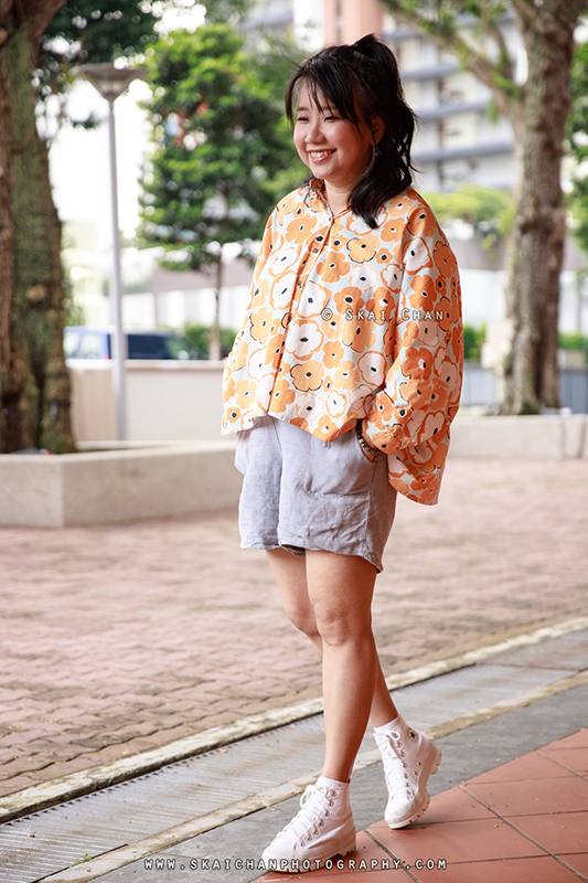 Lifestyle photoshoot session with Pris Lim at Tanjong Pagar Community Centre CC