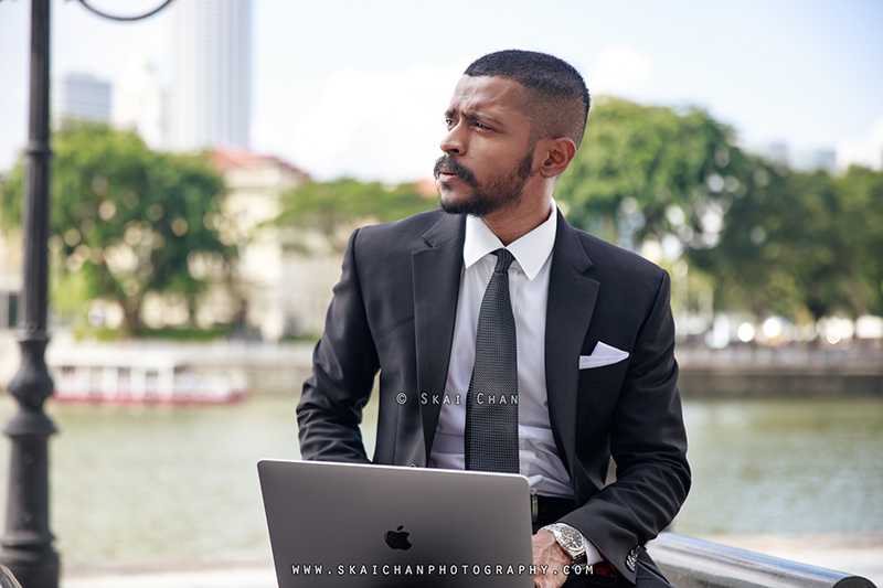 Modern corporate lifestyle photoshoot session with Daniel Stephen @ Boat Quay