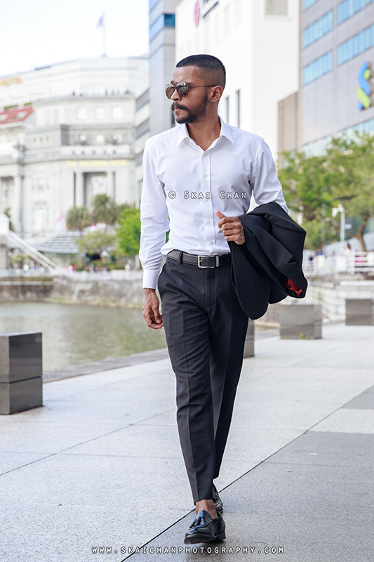 Modern corporate lifestyle photoshoot session with Daniel Stephen @ Boat Quay