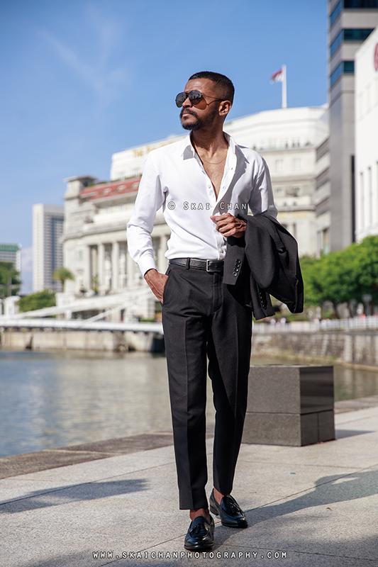 Modern corporate lifestyle photoshoot session with Daniel Stephen @ Boat Quay