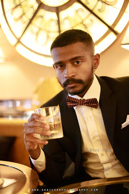 Themed Headshot photoshoot session with Daniel Stephen @ Anouska's (Bar)