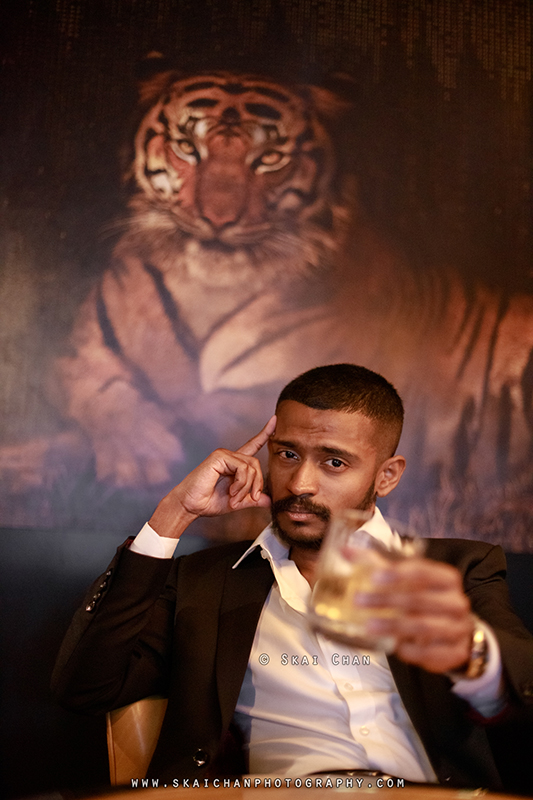 Themed Headshot photoshoot session with Daniel Stephen @ Anouska's (Bar)
