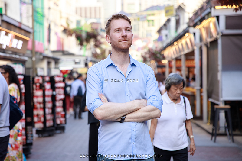 Chinatown street photoshoot session with Gwendal @ Chinatown