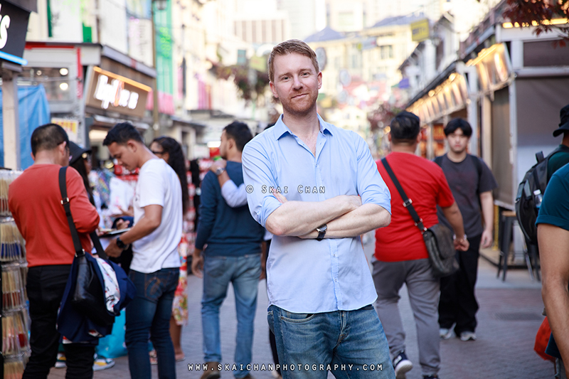 Chinatown street photoshoot session with Gwendal @ Chinatown