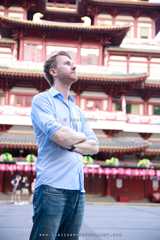 Chinatown street photoshoot session with Gwendal @ Chinatown