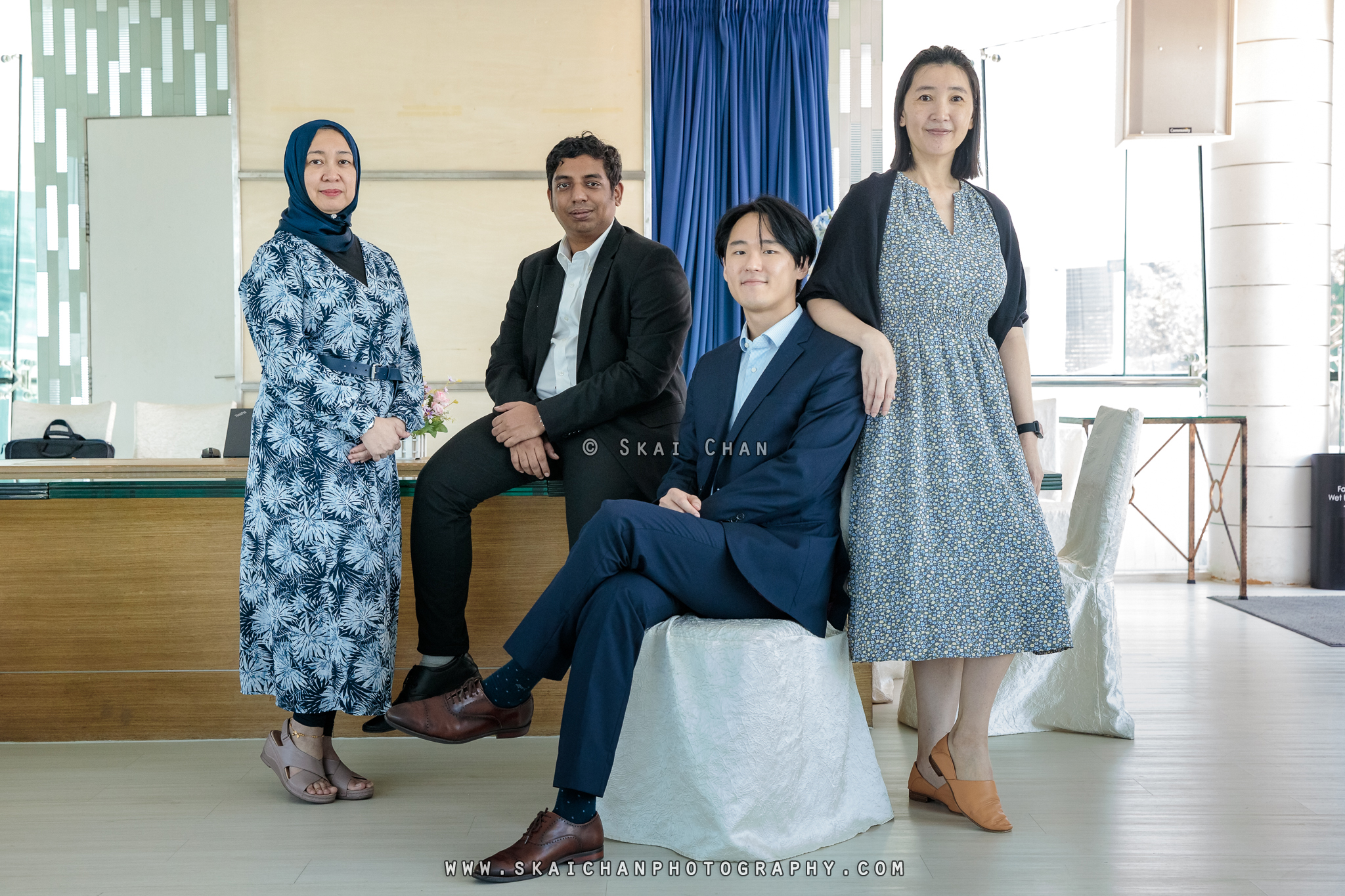 Corporate group photoshoot session with team HBA @ ONE°15 Marina