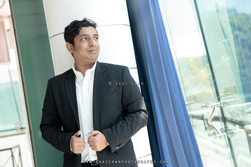Casual Corporate photoshoot session with Vinayak @ ONE°15 Marina