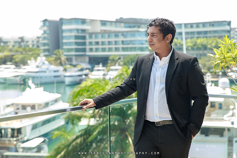 Casual Corporate photoshoot session with Vinayak @ ONE°15 Marina