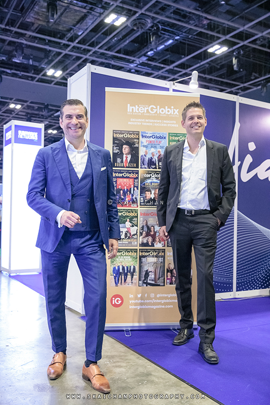 Corporate Photoshoot with Ivo Ivanov & Sebastian Seifert at Suntec Singapore Convention & Exhibition Centre